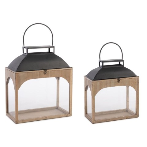 SET 2 LANTERNE SHAYRA RETT BLA